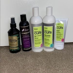 Curly/Wavy hair products